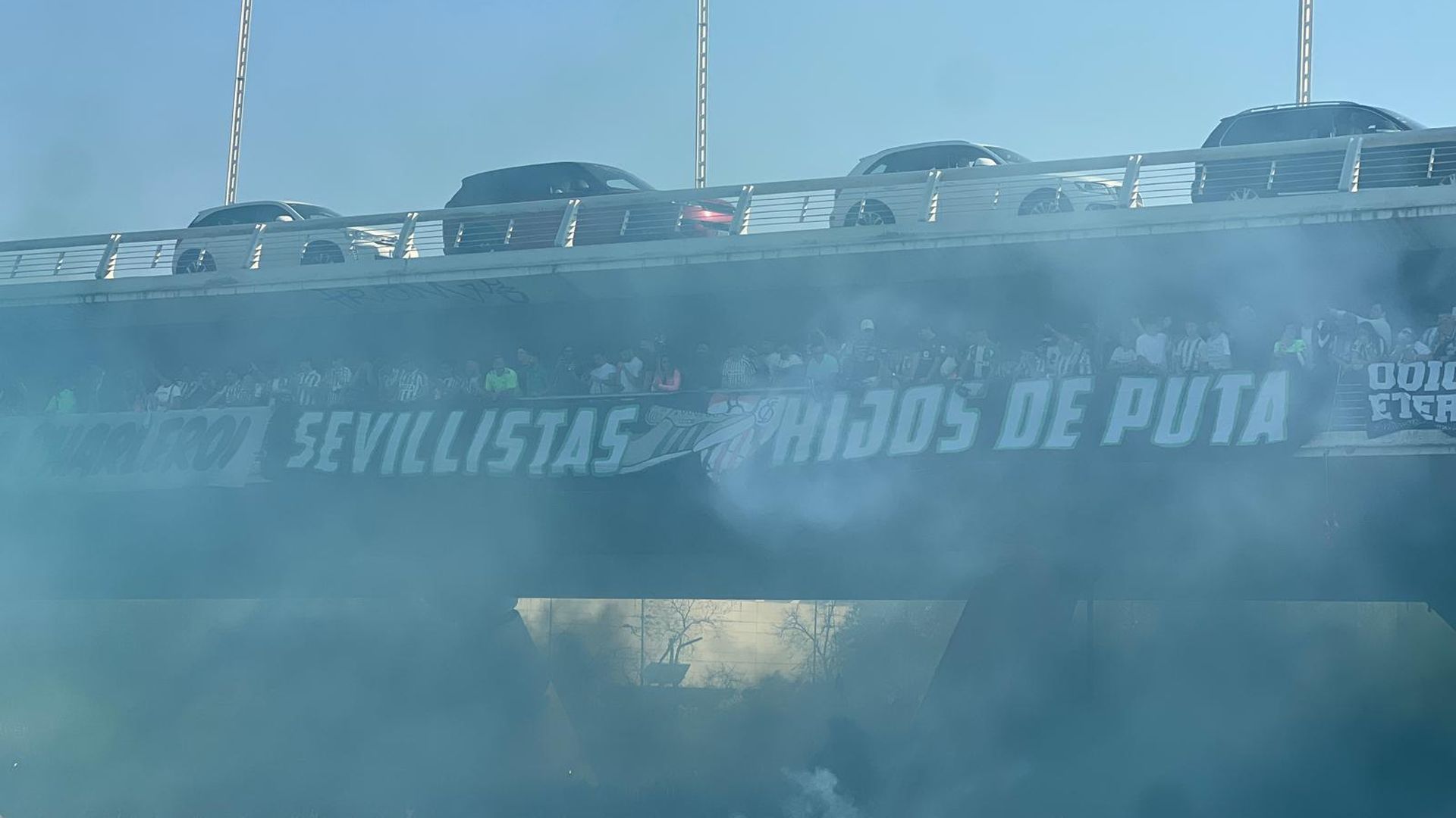 El bengaleo de los aficionados del Betis en La Cartuja