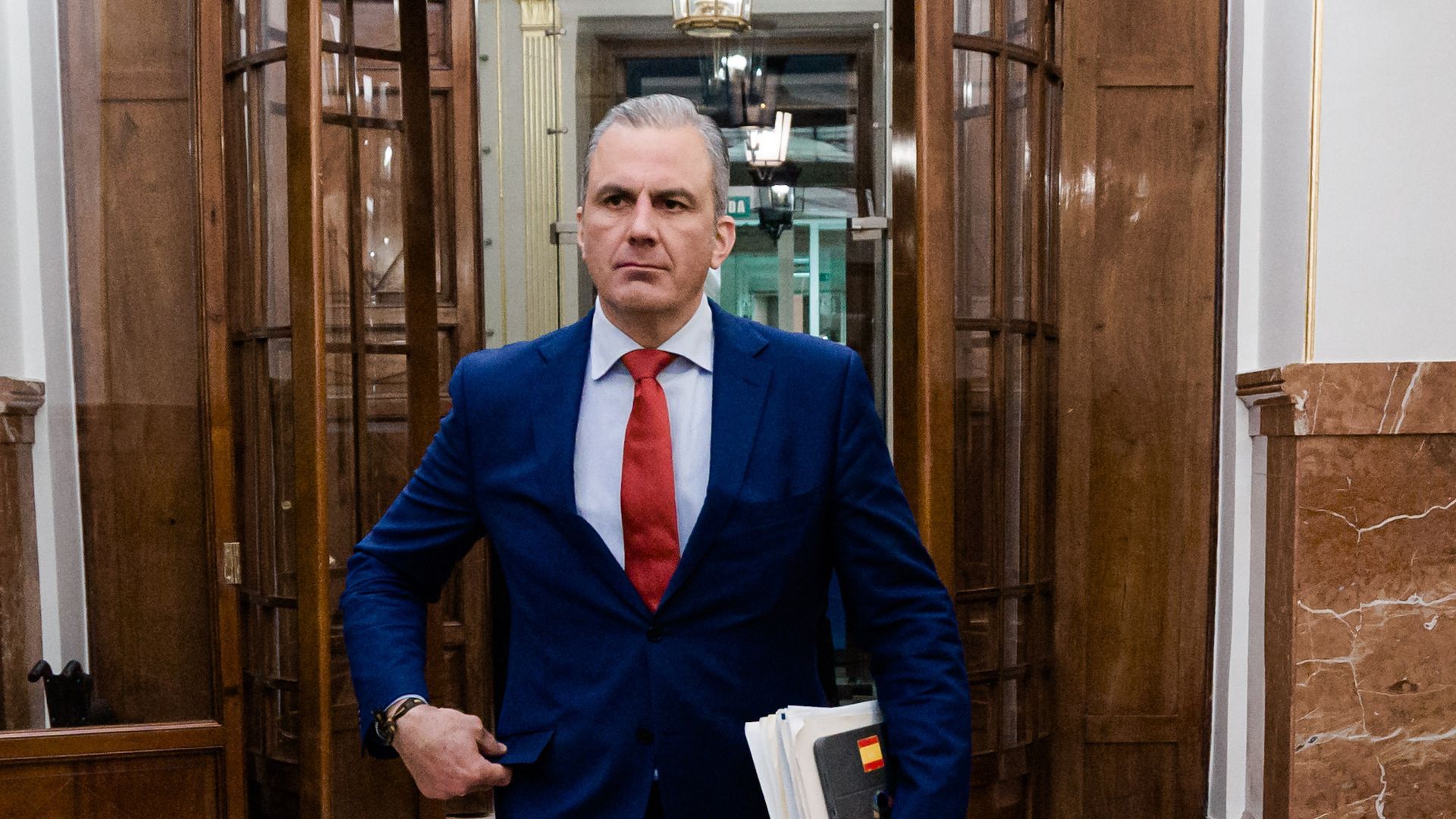 El todavía portavoz de Vox en el Ayuntamiento, Javier Ortega Smith