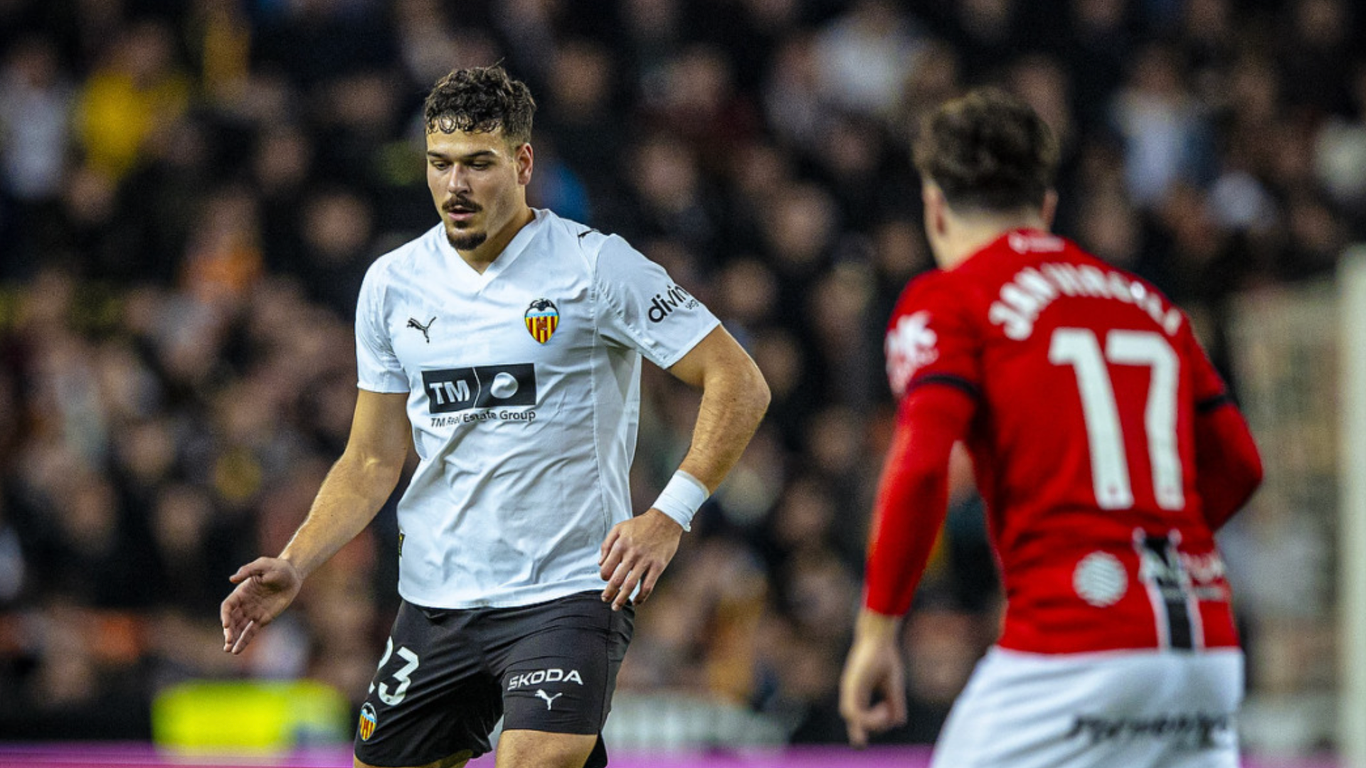 Filip Ugrinic ante el Mallorca