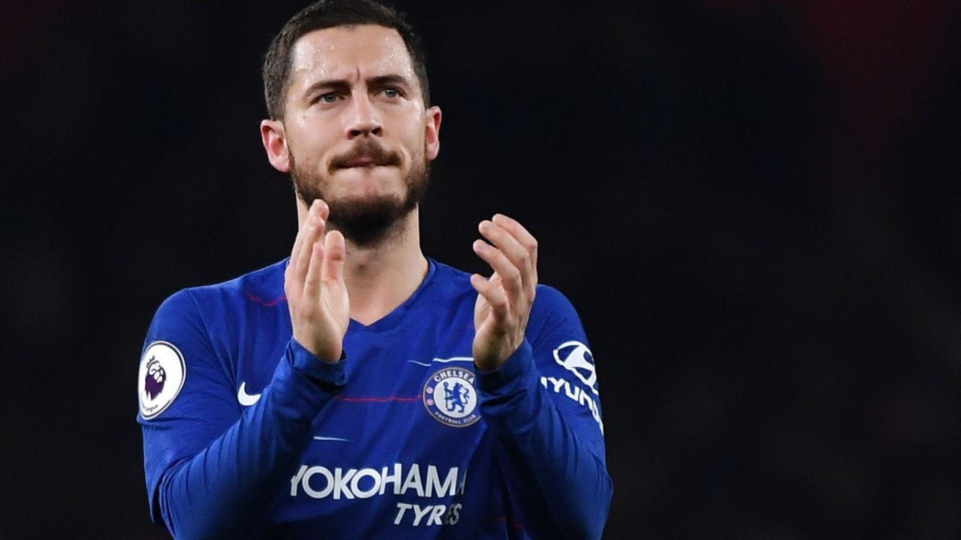 Eden Hazard, en un partido con el Chelsea