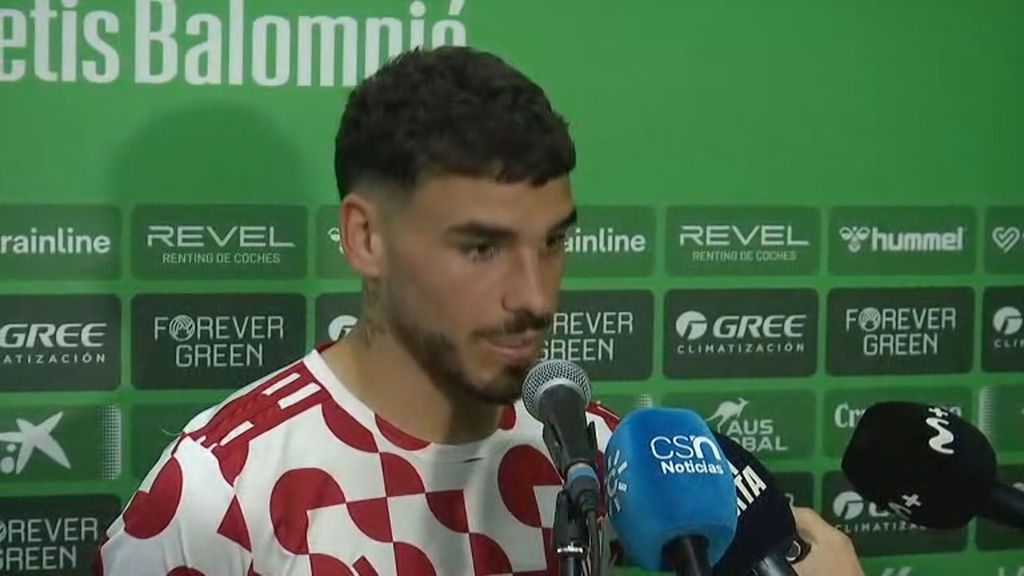 Isaac Romero aclara la celebración de su gol en el Betis - Sevilla: "No he intentado provocar a nadie"