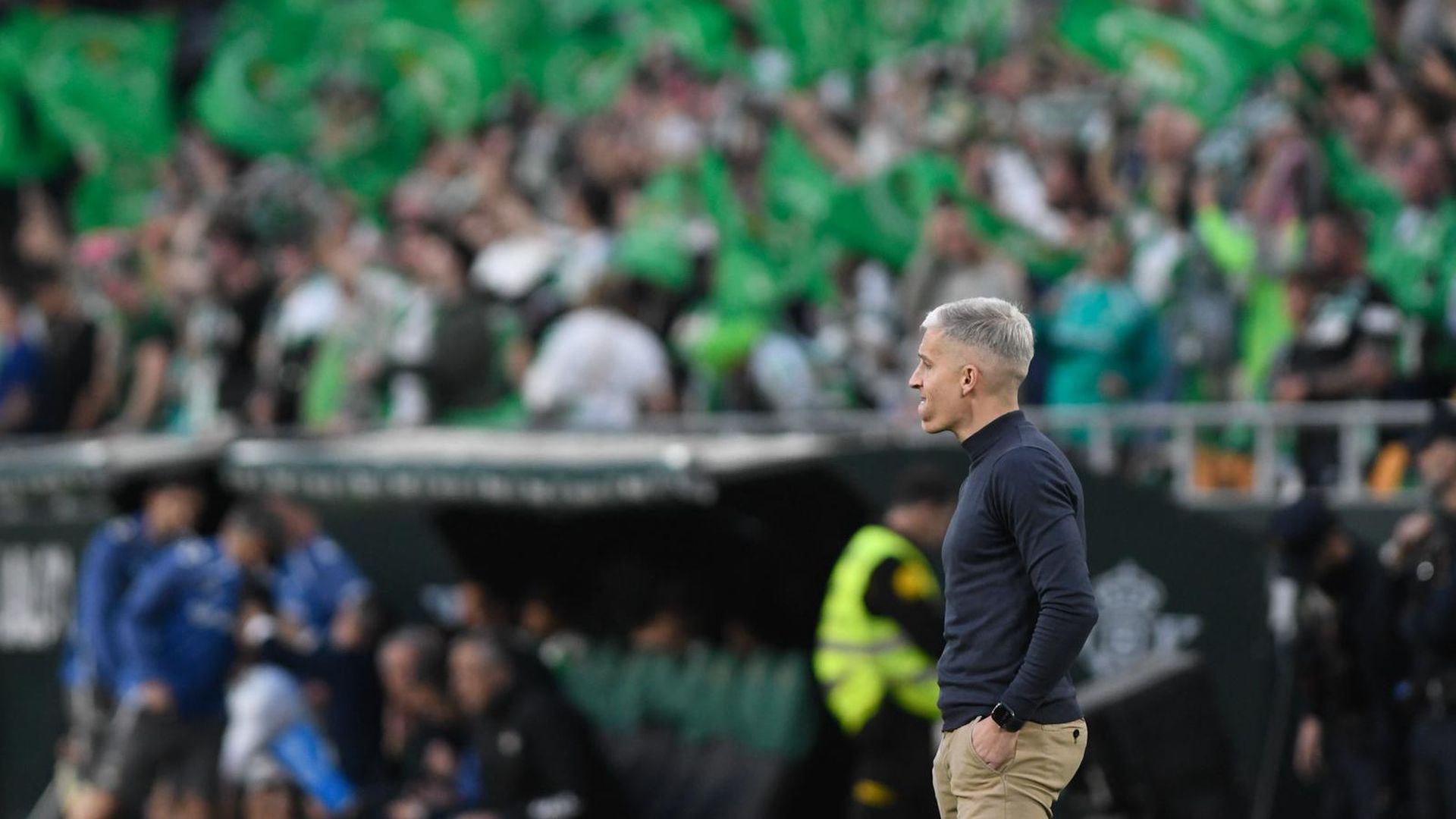Javi Martínez, en el Betis - Sevilla Javi Martínez, en el Betis - Sevilla