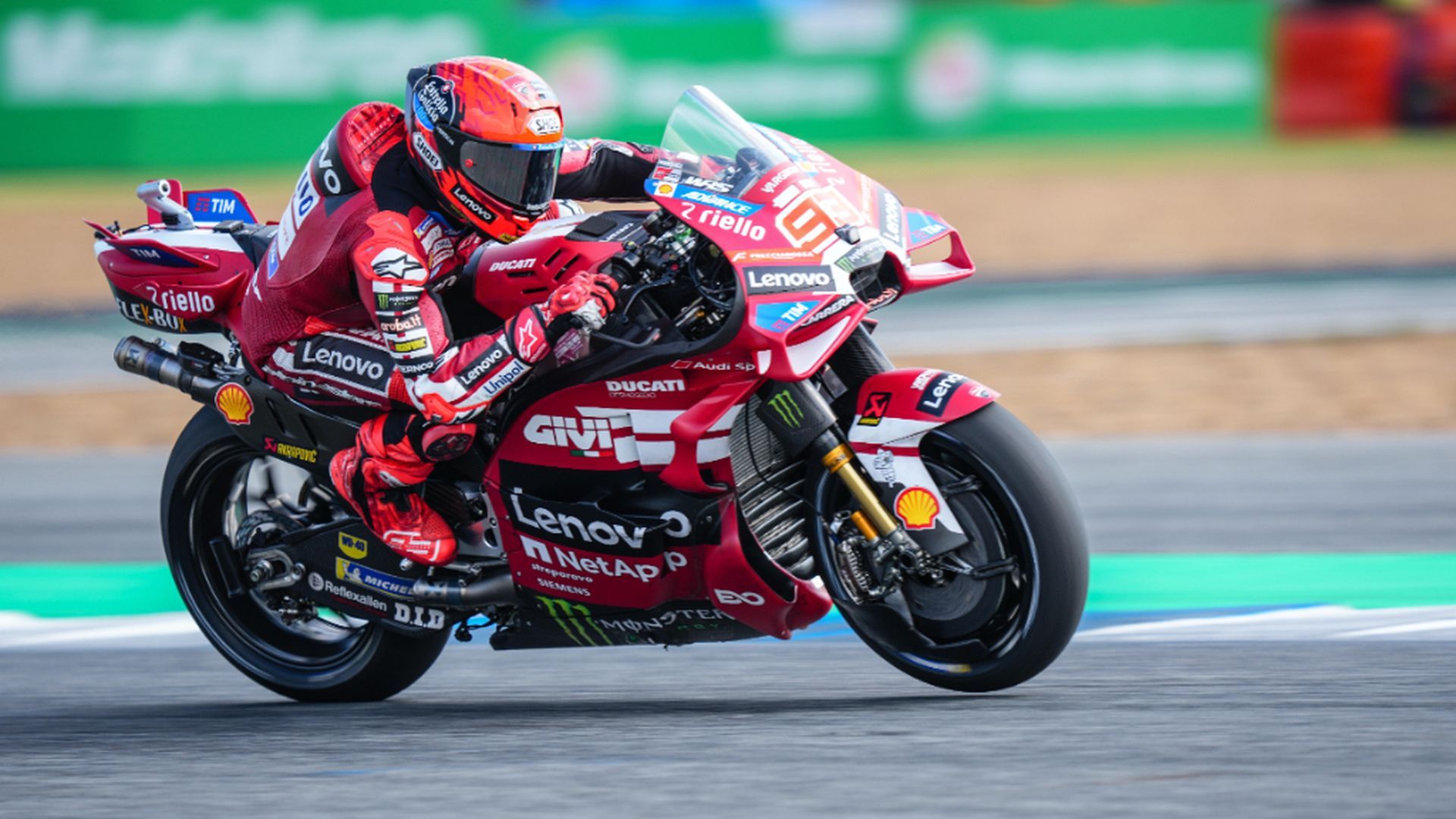 Marc Márquez, en el GP de Tailandia