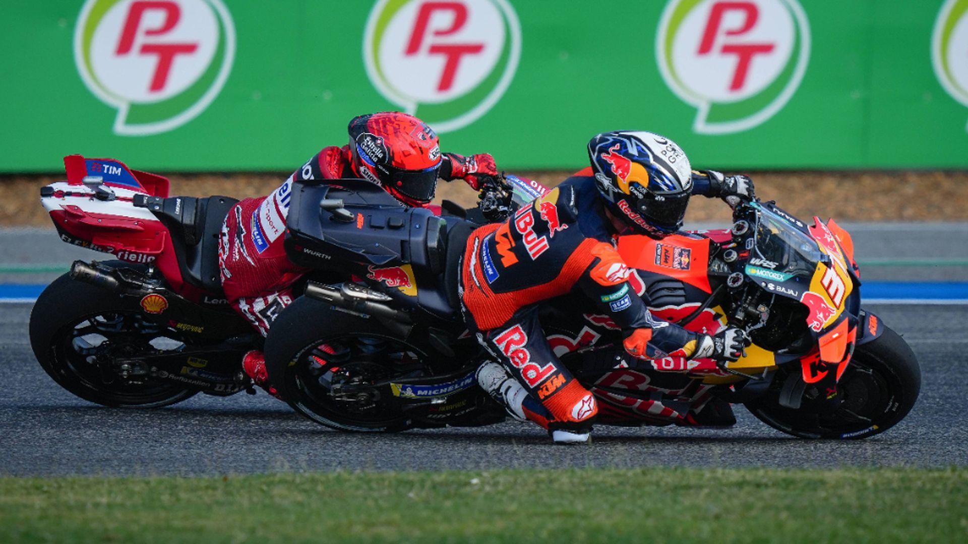 Marc Márquez y Pedro Acosta, en Tailandia