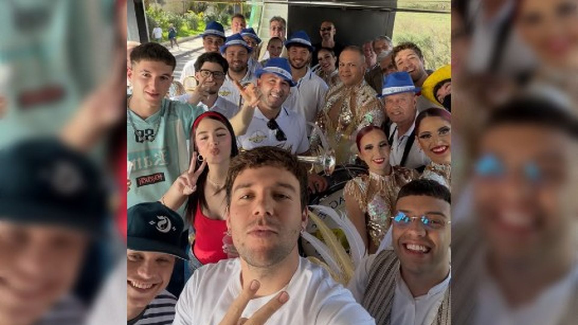 Quevedo se une con su carroza de 'Ni borracho' a la cabalgata del Carnaval de Las Palmas Quevedo se une con su carroza de 'Ni borracho' a la cabalgata del Carnaval de Las Palmas