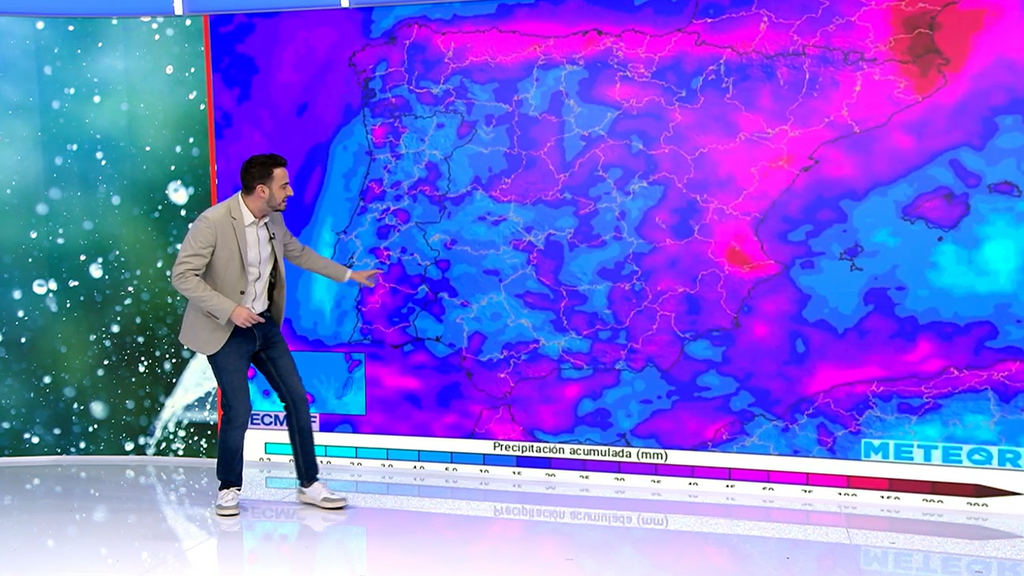 Vuelve la lluvia con la entrada de una masa de aire frío desde el Atlántico: se formará una borrasca entre Canarias y el Golfo de Cádiz