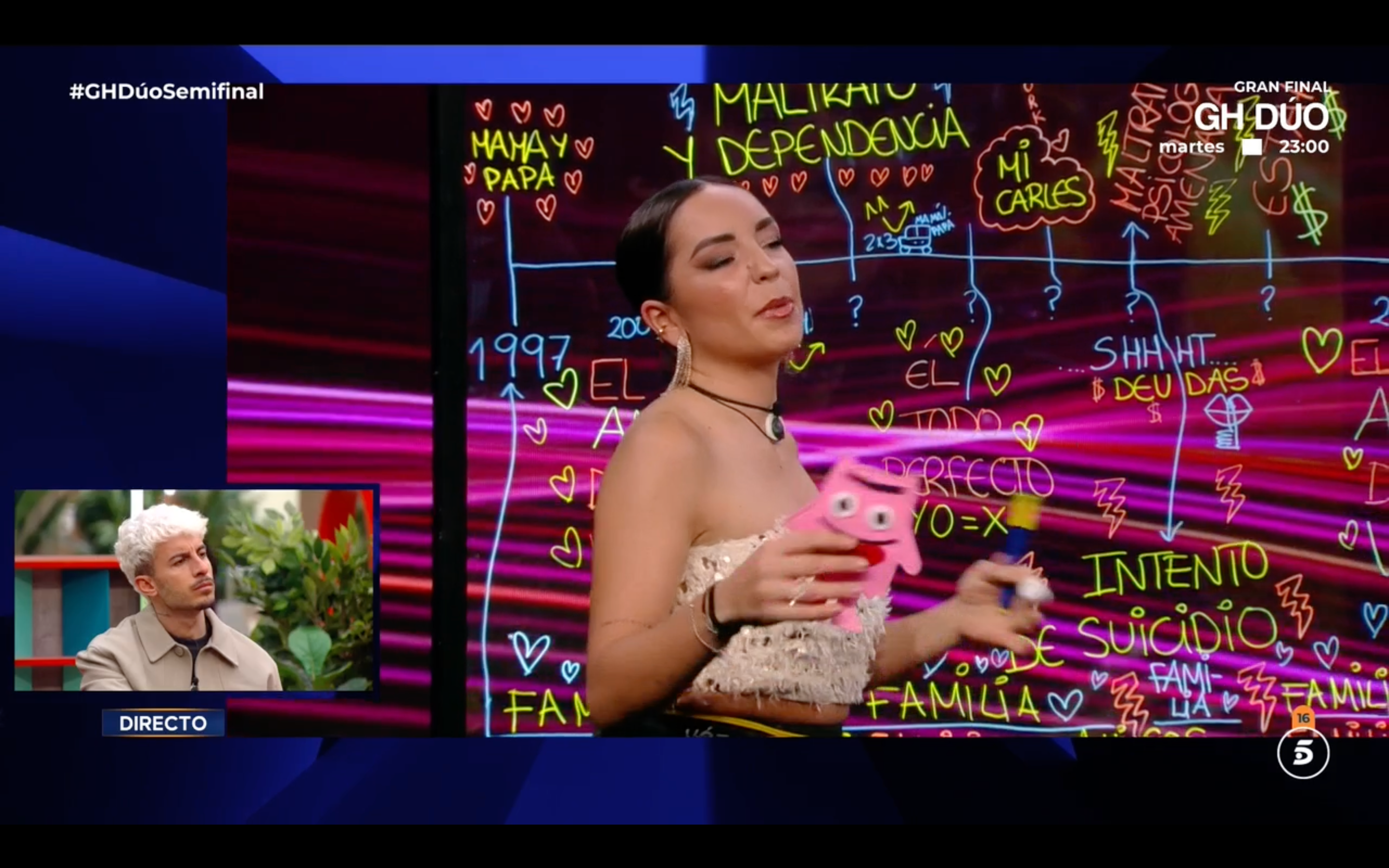 Anita hace la curva del amor