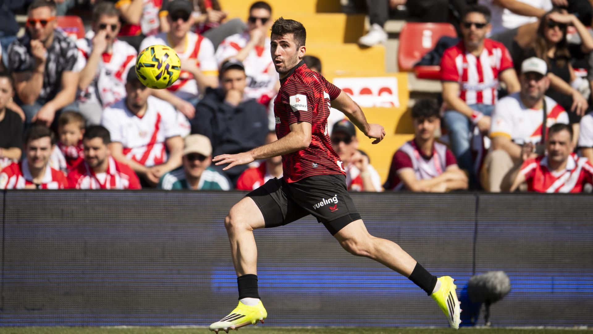 Carrera de Jesús Areso en Vallecas ante el Rayo