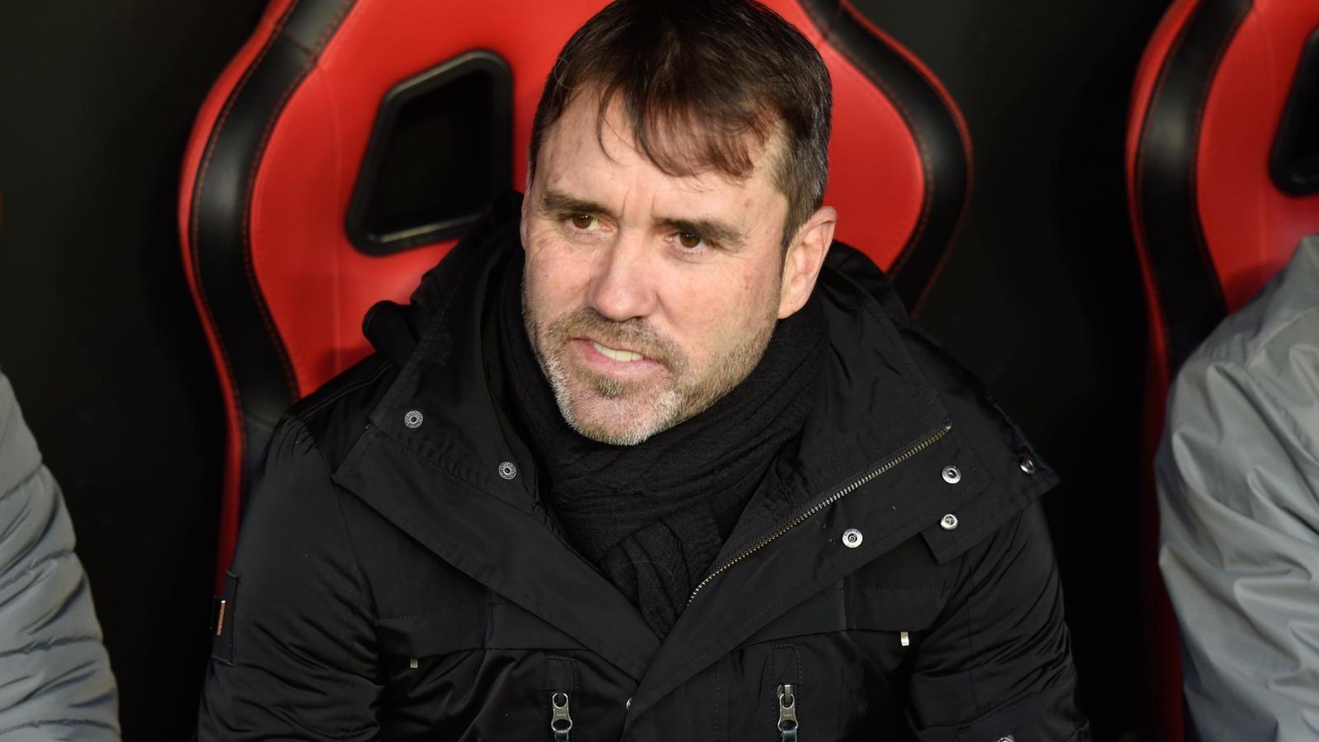 Coudet, en el Sevilla-Alavés Coudet, en el Sevilla-Alavés