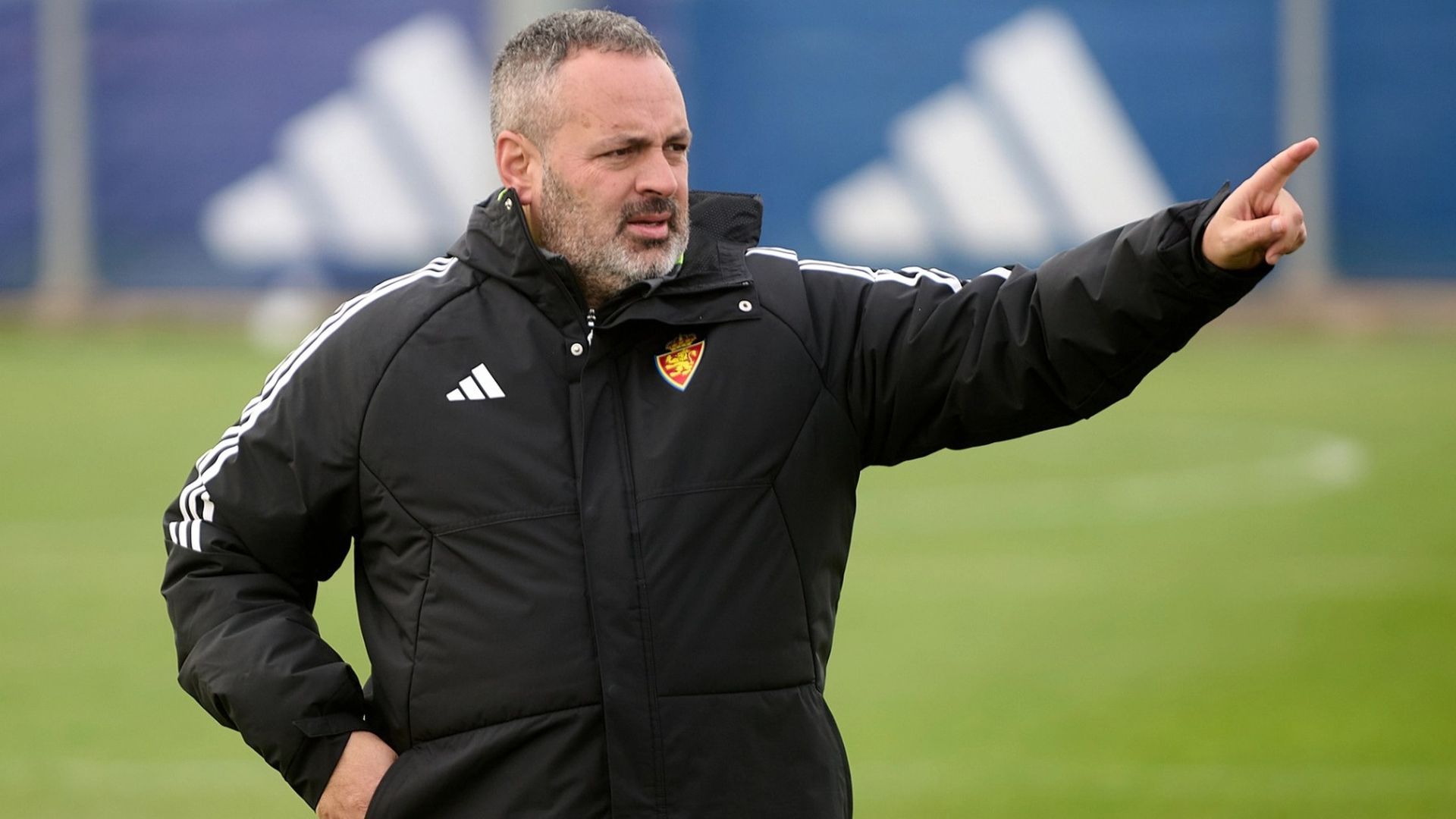 David Navarro dirige una sesión de entrenamiento