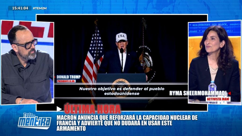 Ryma Sheermohammadi, activista iraní, sobre el estallido de la guerra y la muerte del ayatolá: "Me hubiera gustado verle en un tribunal"