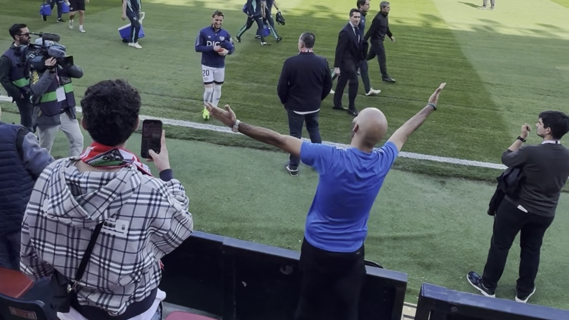 El encuentro entre Balliu y 'elzancadilla'