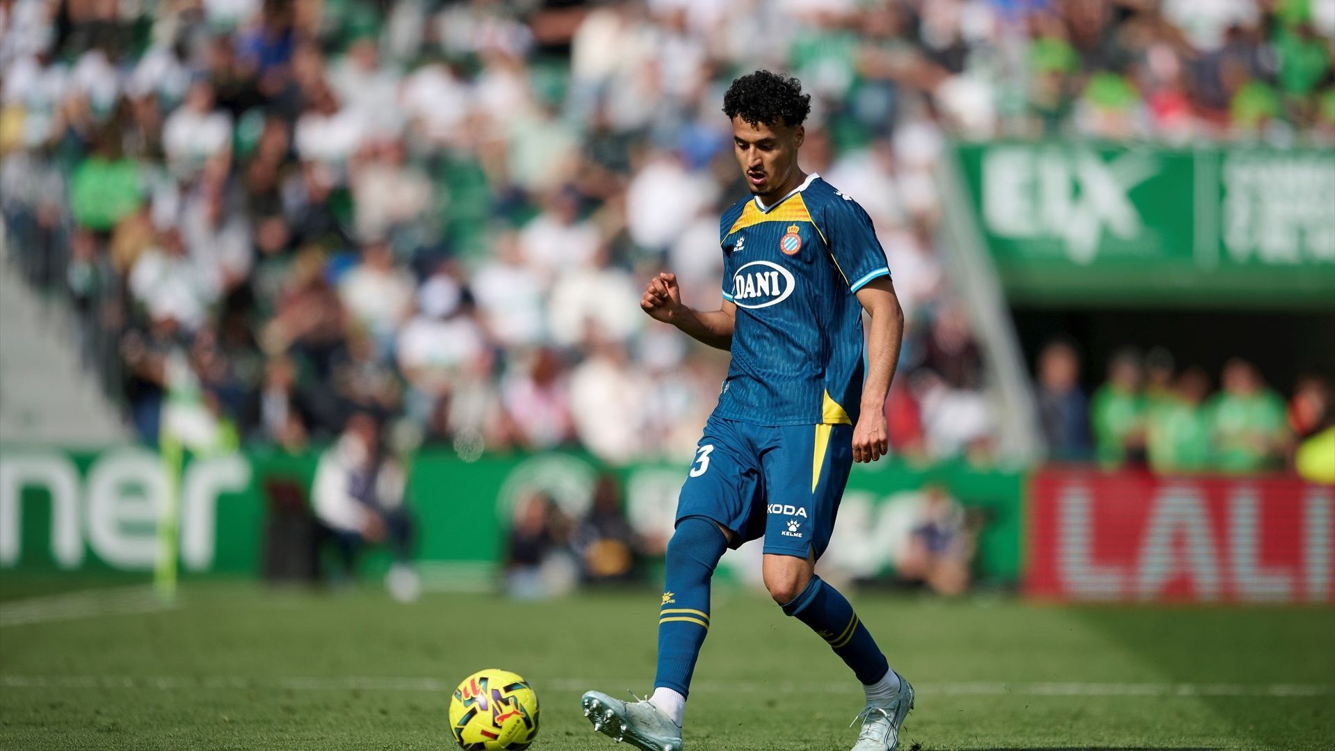 El Hilali, en el Elche-Espanyol El Hilali, en el Elche-Espanyol