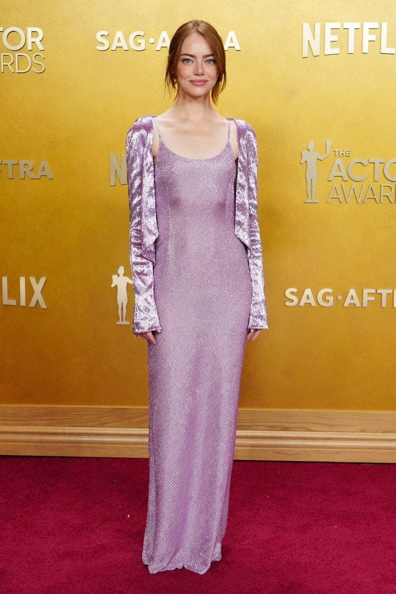 Emma Stone, en los SAG Actor Awards 2026