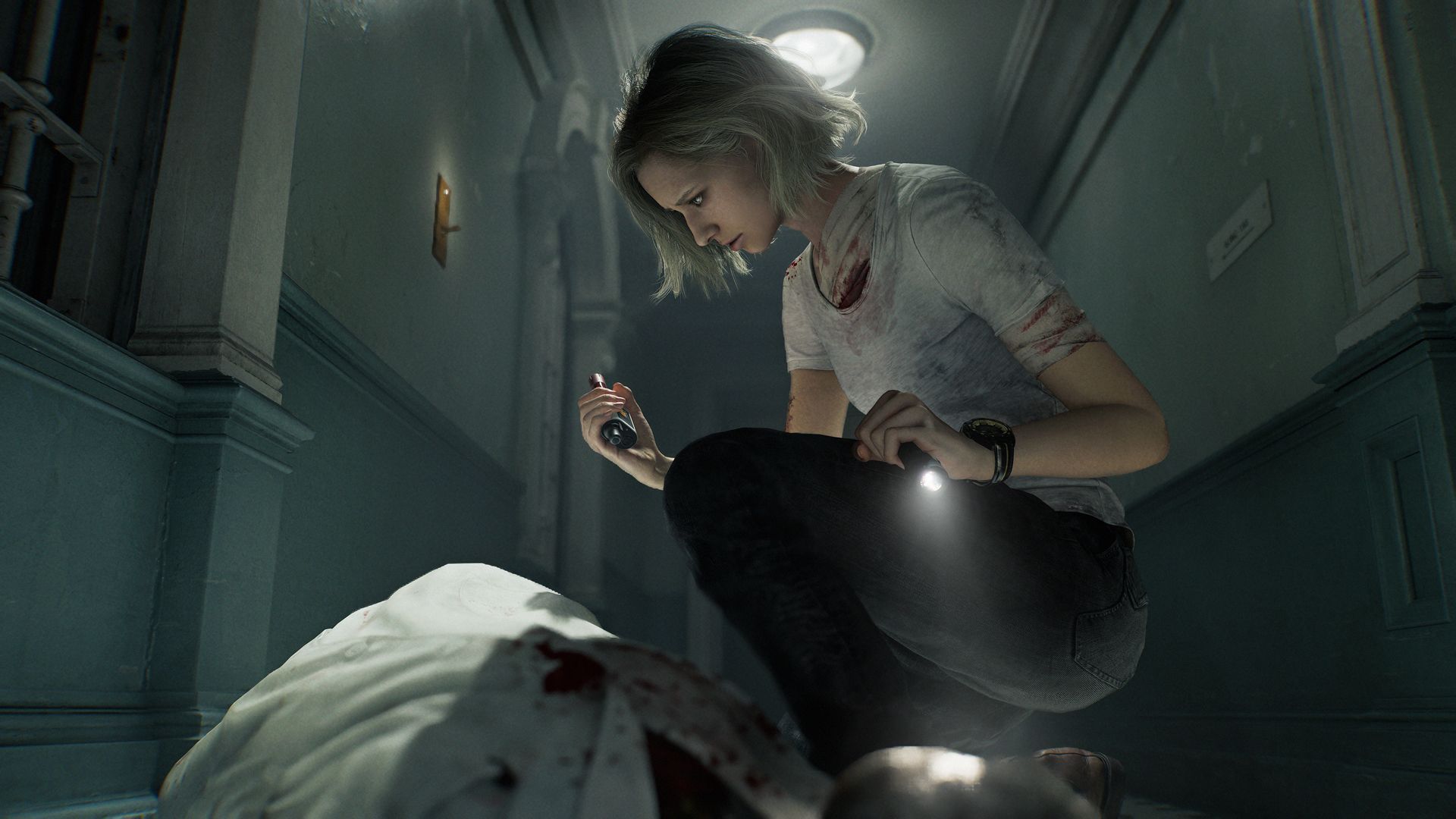 Grace se abre paso por Rhodes Hill - Resident Evil Requiem