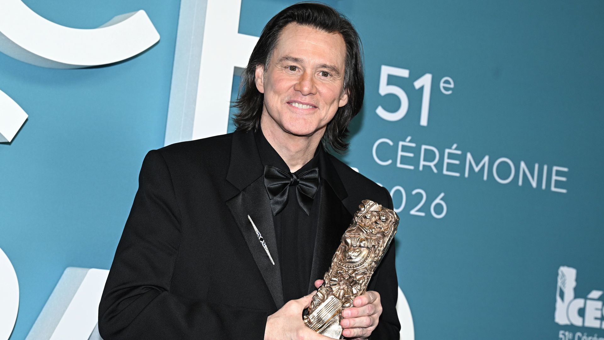 Jim Carrey en los Premios César Jim Carrey en los Premios César