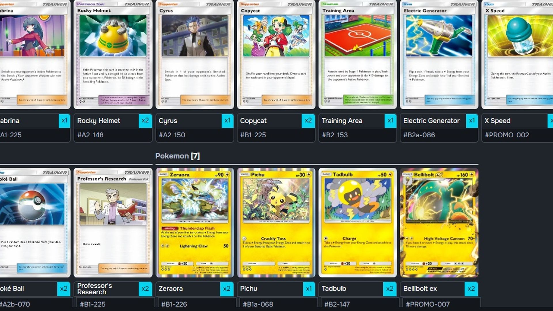 La inclusión de Pichu en el mazo de Bollibolt EX