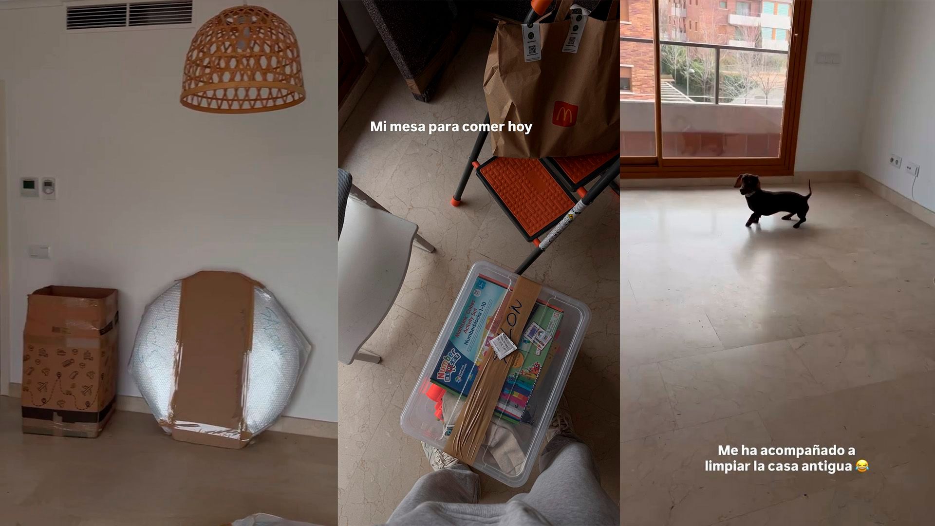 La mudanza de Rodri Fuertes y Marta Castro