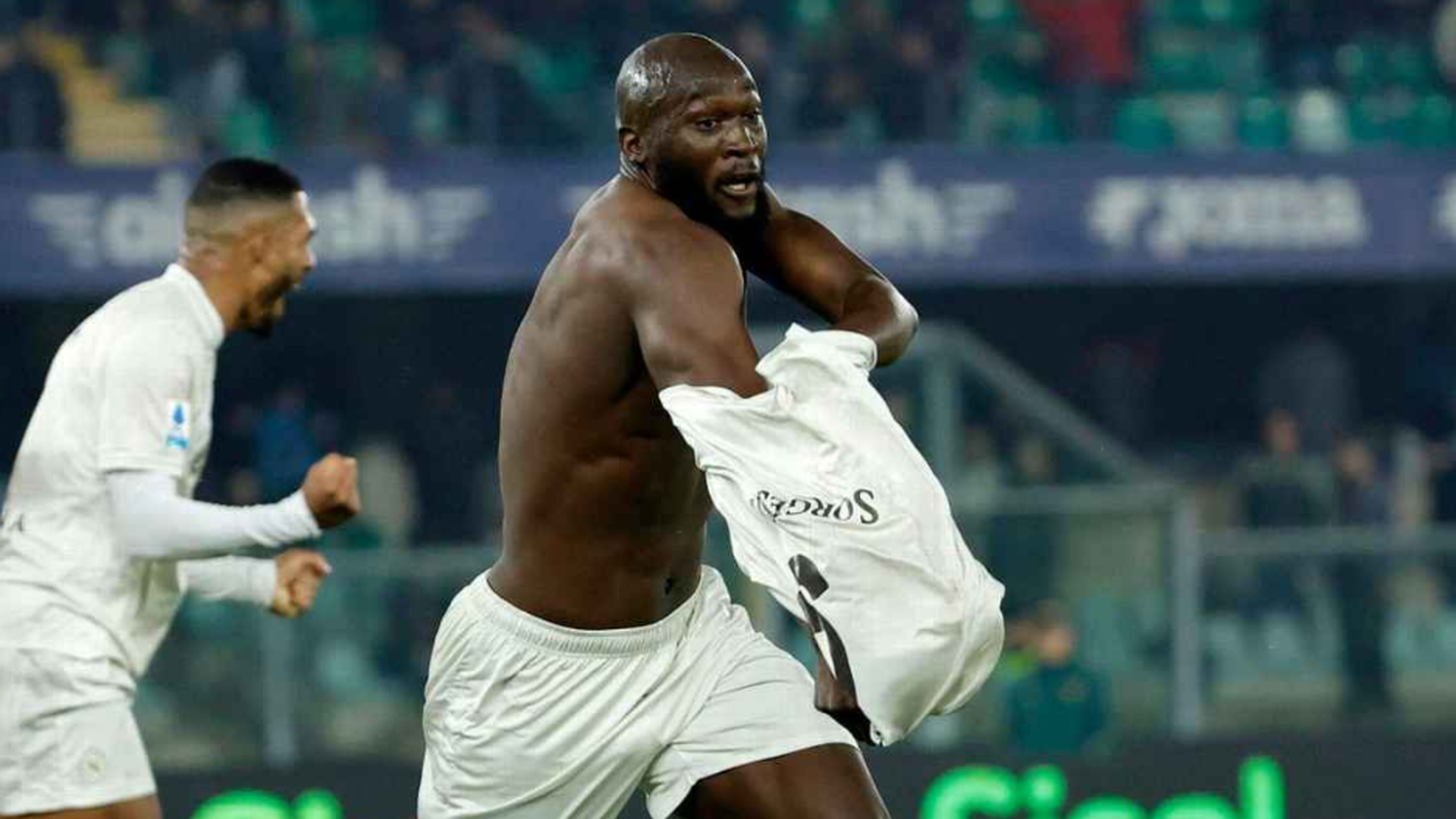 Lukaku celebra un gol con el Nápoles Lukaku celebra un gol con el Nápoles