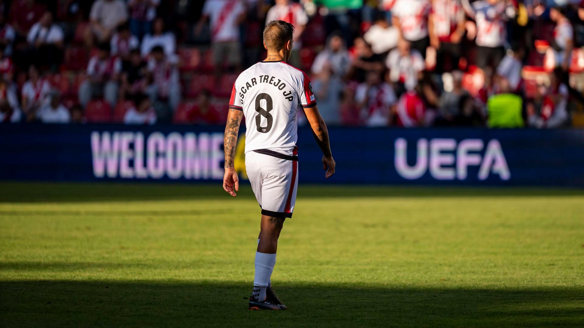 Óscar Trejo en Vallecas