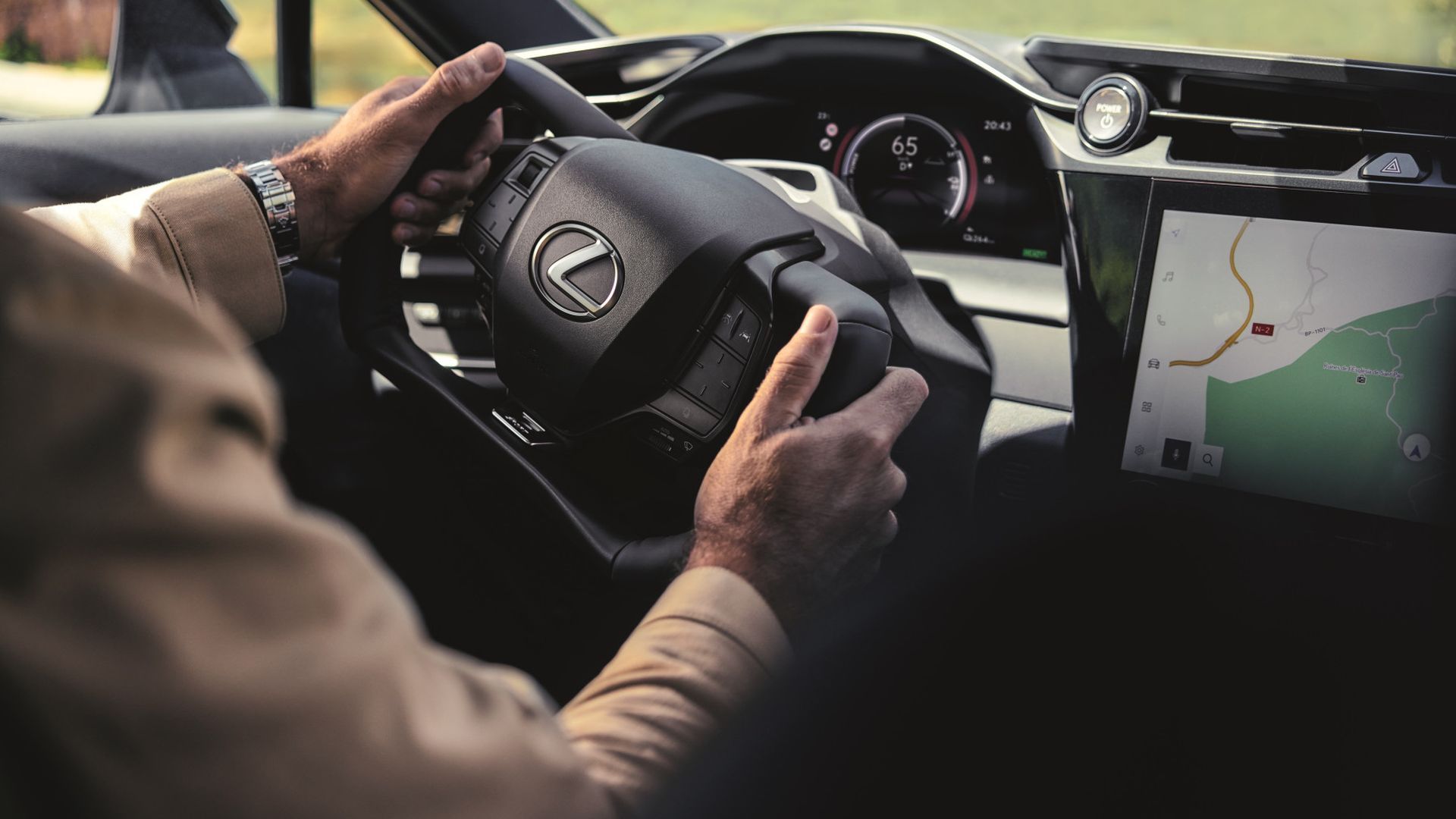 Volante del nuevo Lexus RZ Volante del nuevo Lexus RZ