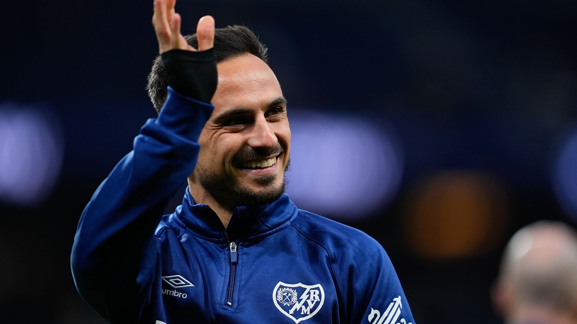 Álvaro García en el Bernabéu