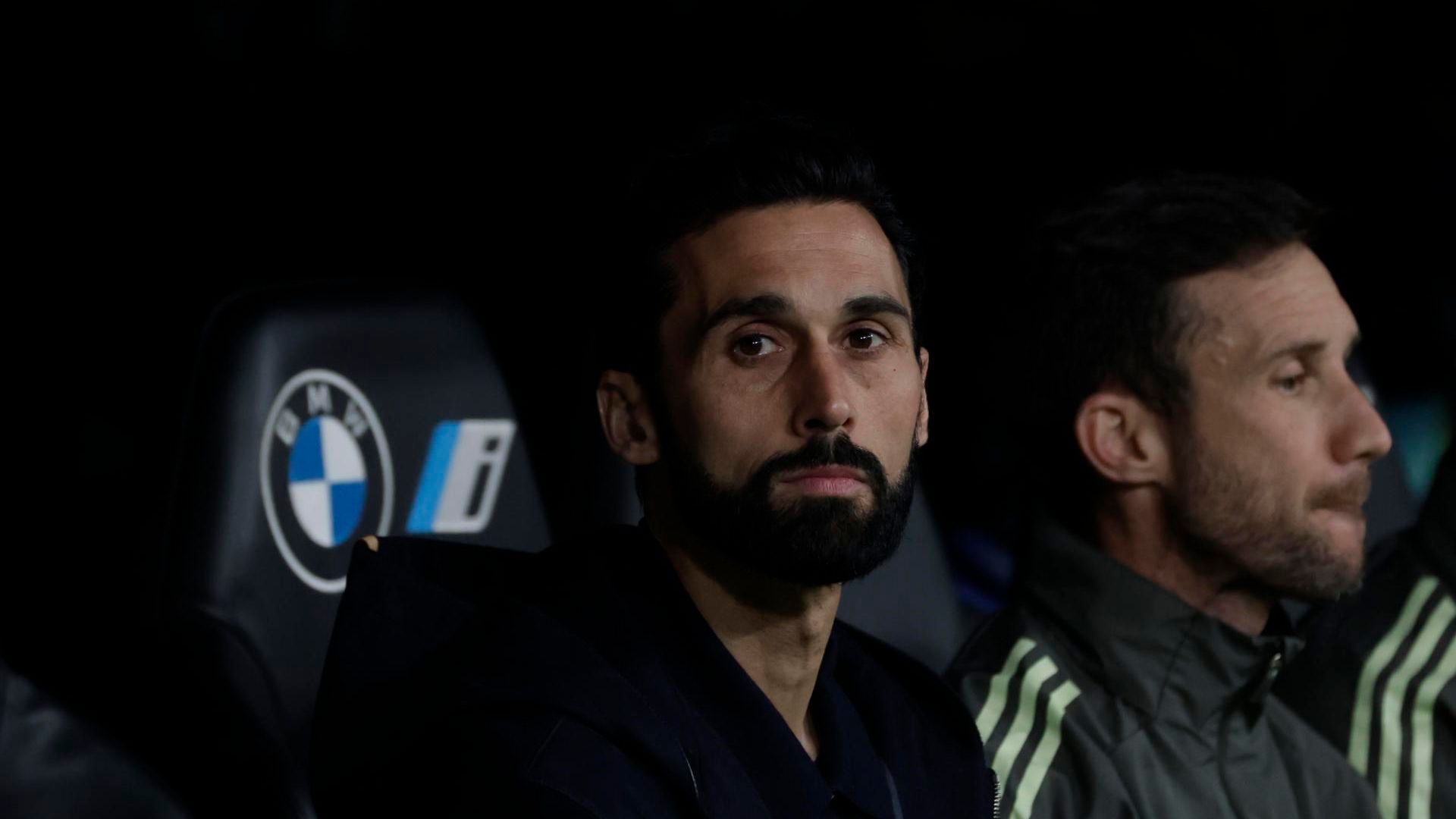 Arbeloa en el banquillo del Bernabéu