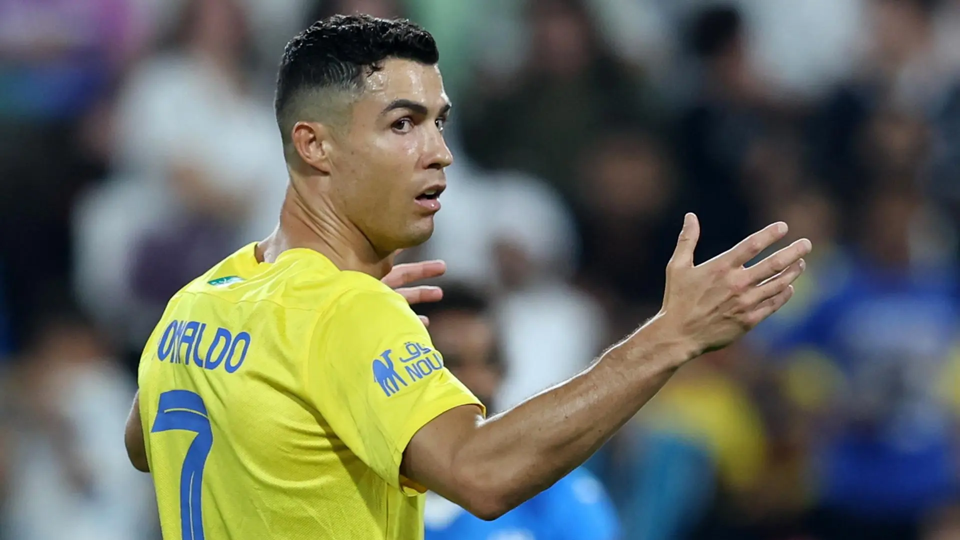 Cristiano Ronaldo, en un partido con el Al Nassr