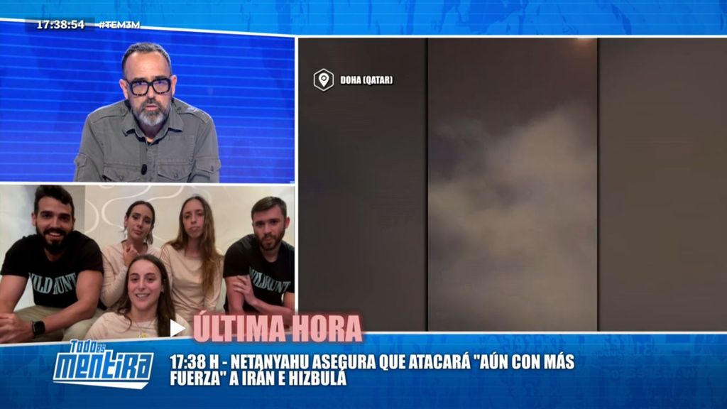 La reacción de Risto Mejide a la recomendación de la Embajada a los españoles atrapados en Catar: "Estoy flipando"