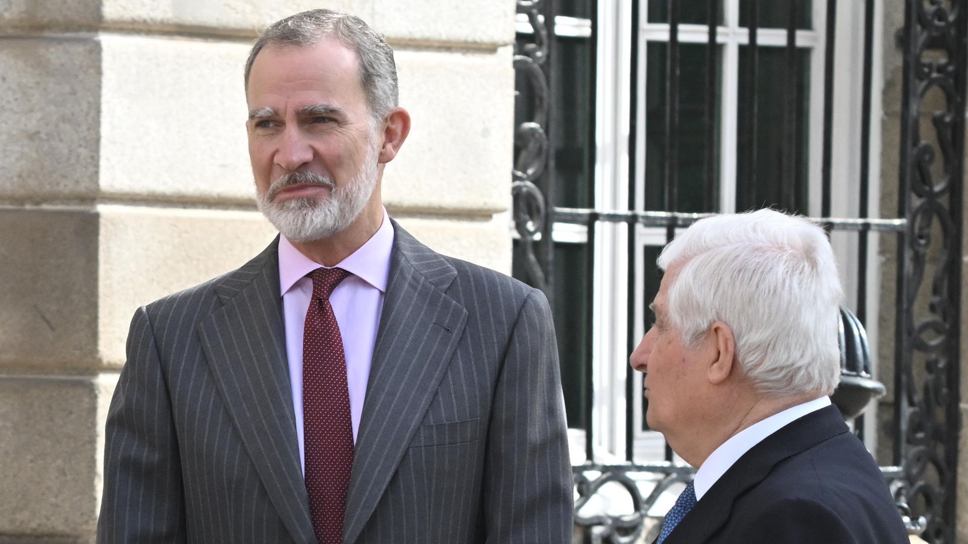 El rey Felipe y el duque de Alba en 2025