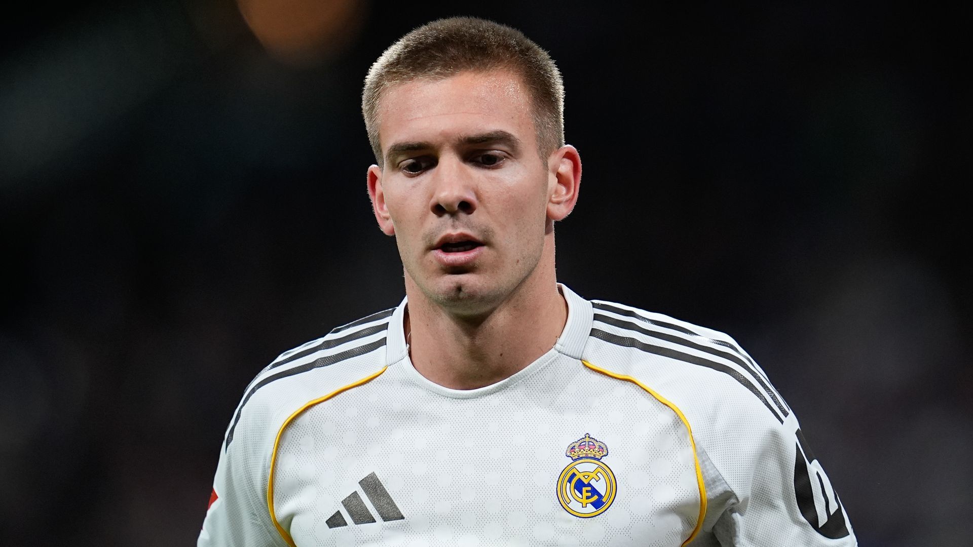 Franco Mastantuono en el Bernabéu