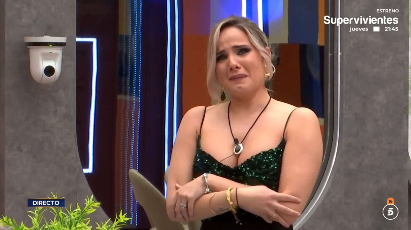 Gloria se despide de la casa