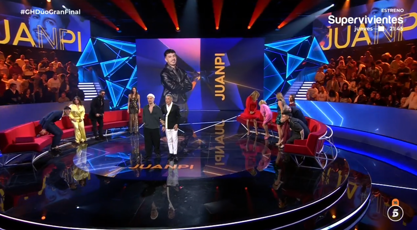 Juanpi entra en plató