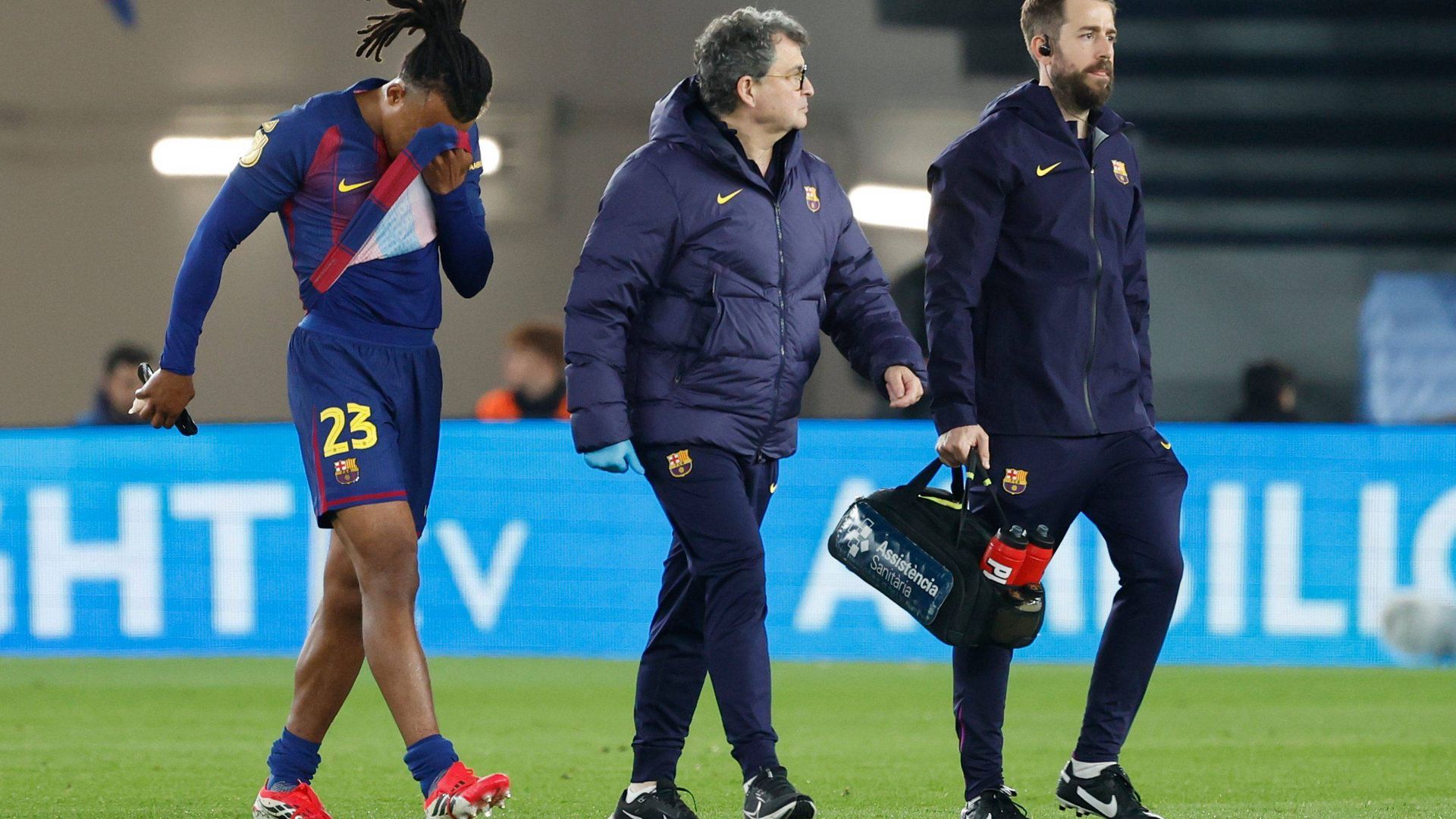 Kules Koundé, lesionado en el FC Barcelona