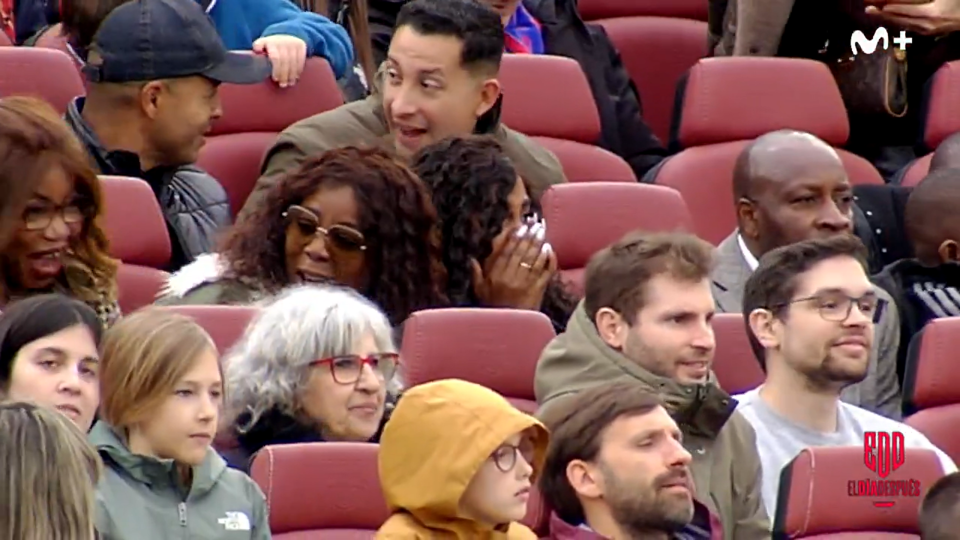 La madre de Lamine Yamal en el Camp Nou