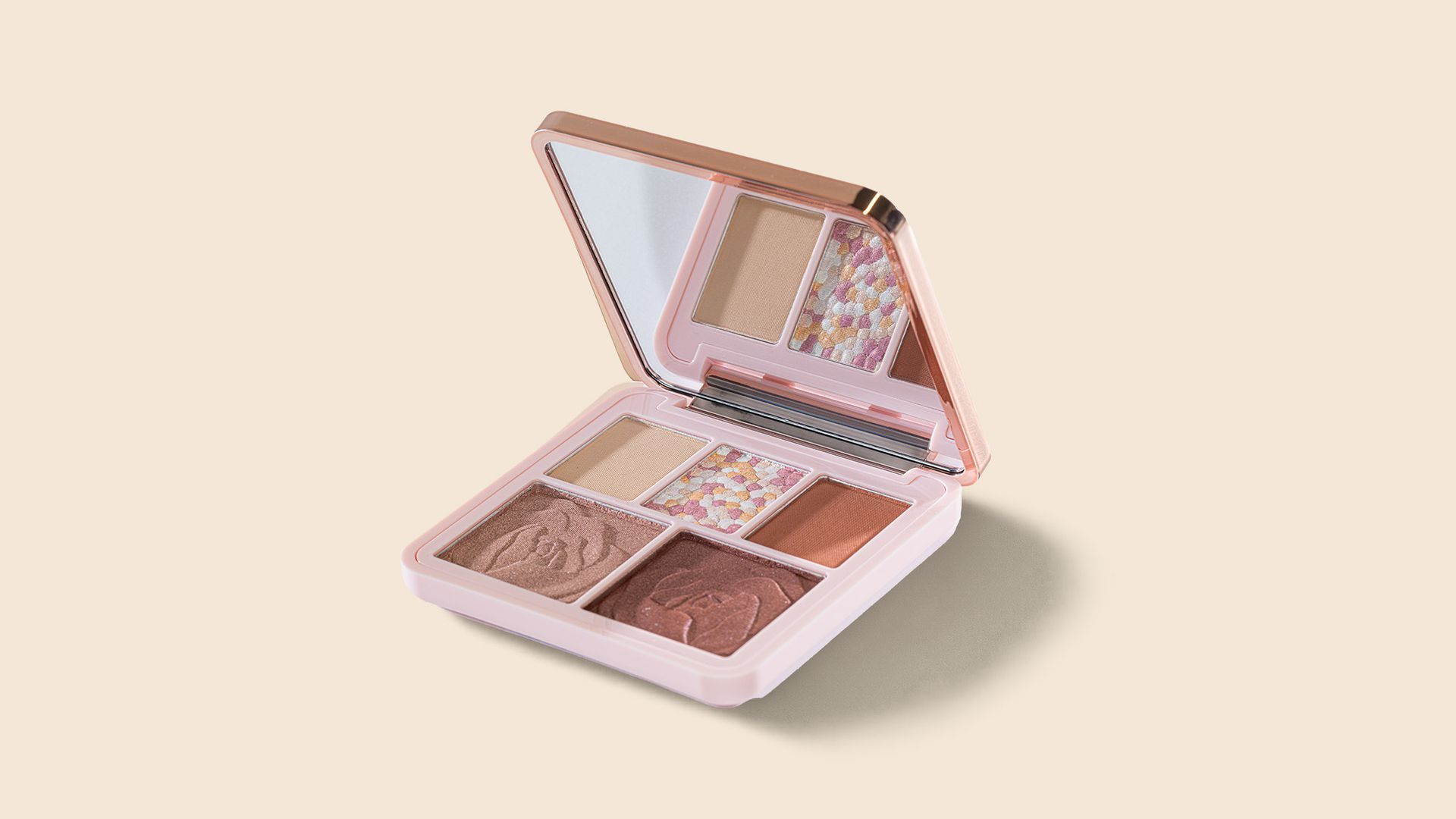 La paleta de sombras compuesta por cinco tonos armonizados de Mercadona