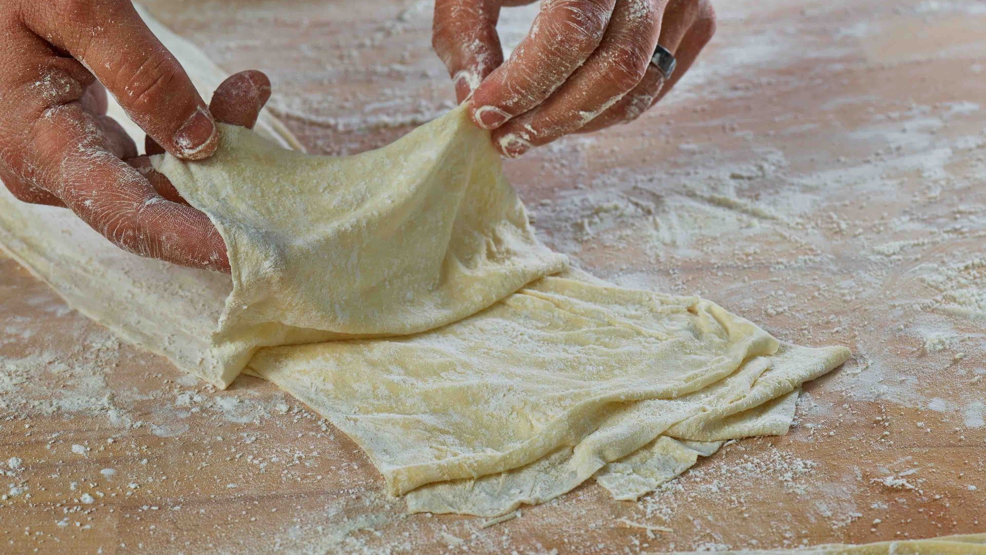La pasta filo del chef José Andrés