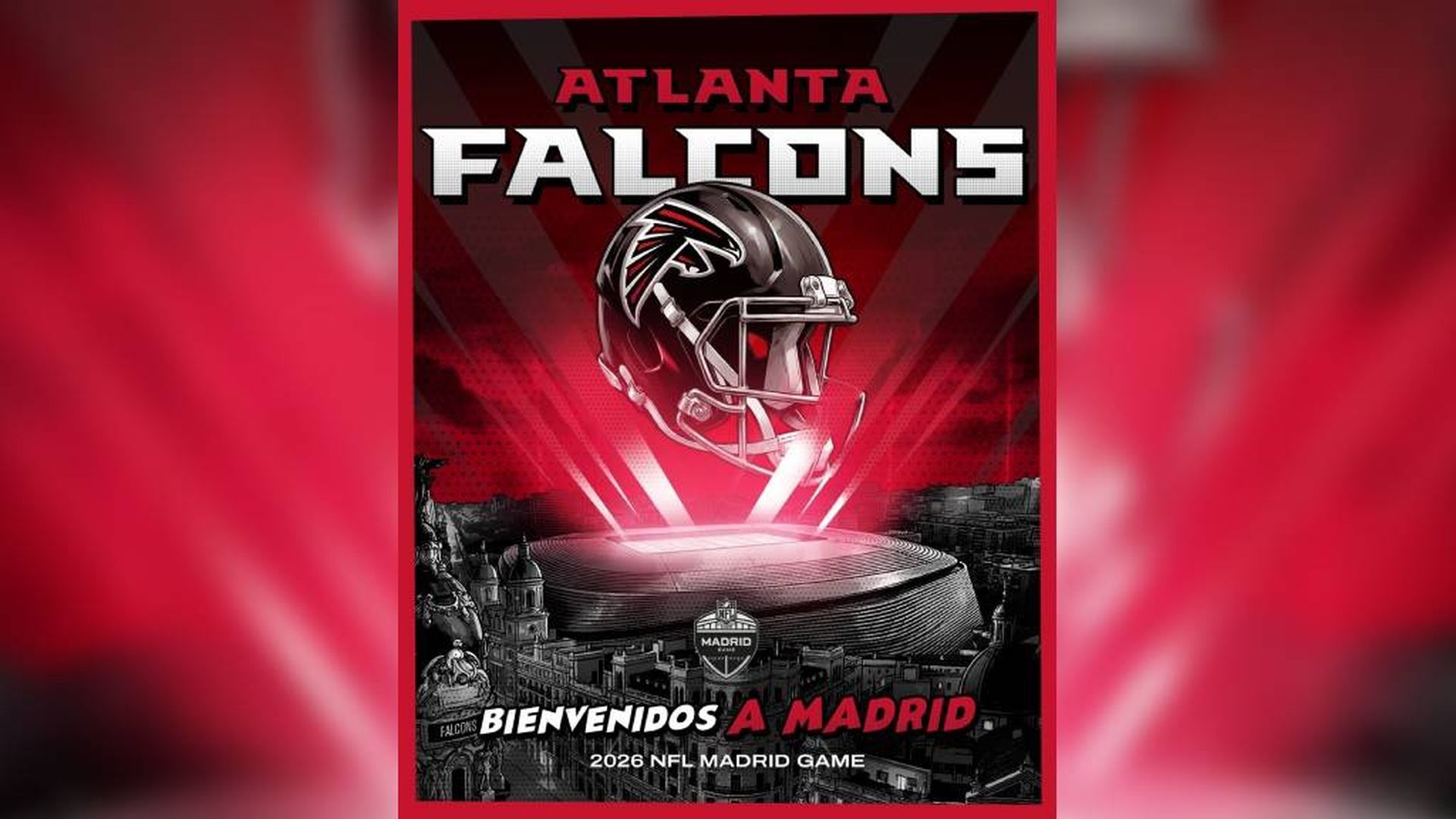 Los Atlanta Falcons serán uno de los equipos del próximo partido de la NFL en Madrid en 2026: será el segundo que se celebre en España