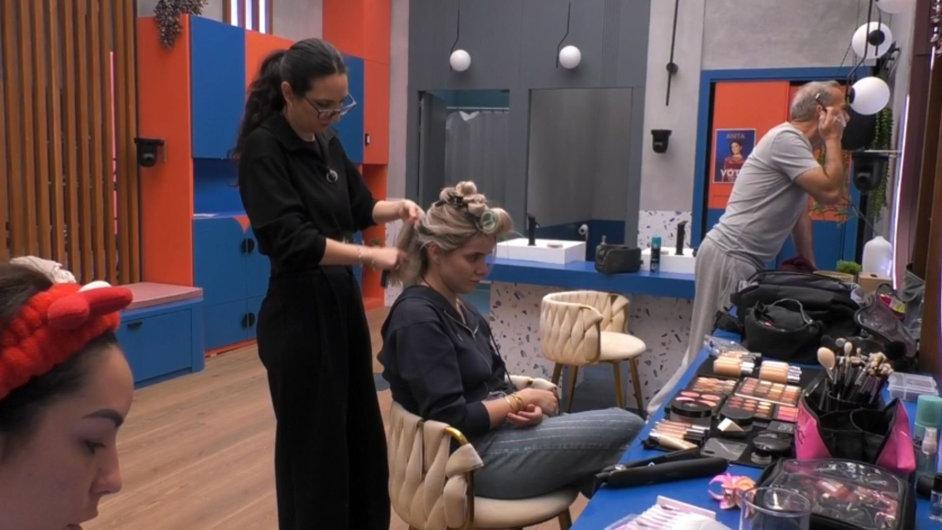 Los tres finalistas con las emociones a flor de piel por la gran final Los tres finalistas con las emociones a flor de piel por la gran final