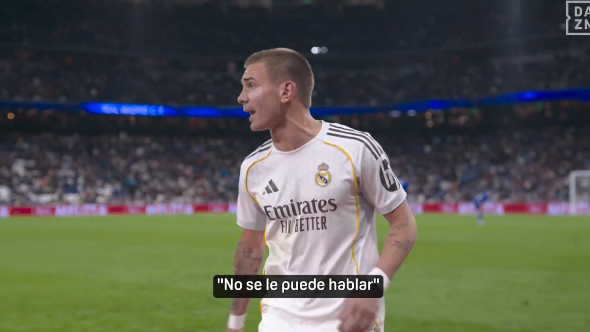 Mastantuono se marcha expulsado del Real Madrid-Getafe