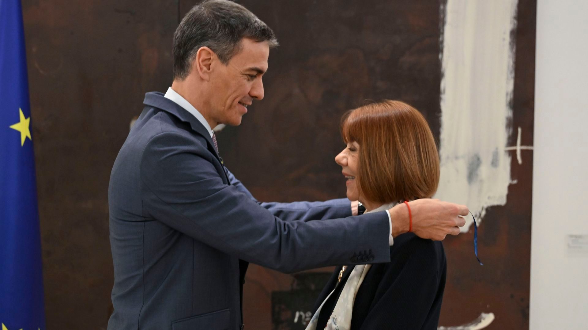 Pedro Sánchez recibe a Gisele Pelicot