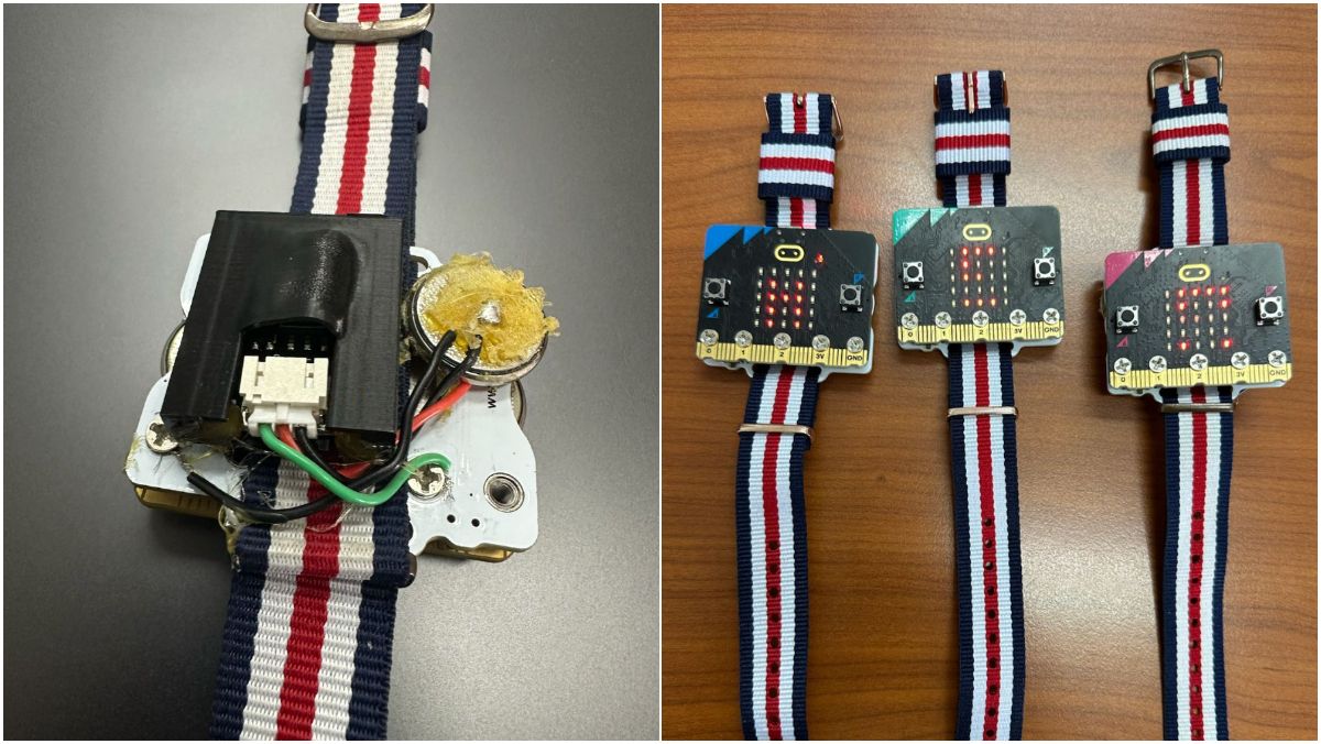 Pulsera creada por niños de Primaria del CEI Blas Infante de Jerez de la Frontera, Cádiz