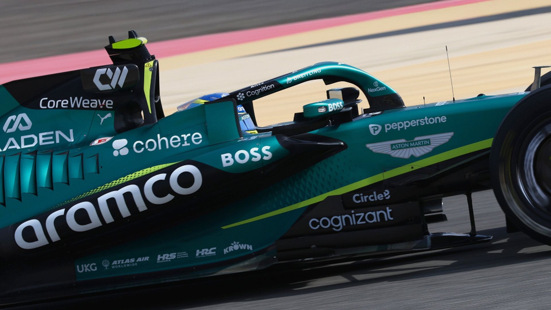 El AMR26, en Baréin El AMR26, en Baréin