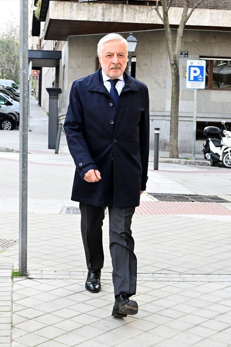 José Blanco, en la capilla ardiente de Fernando Ónega