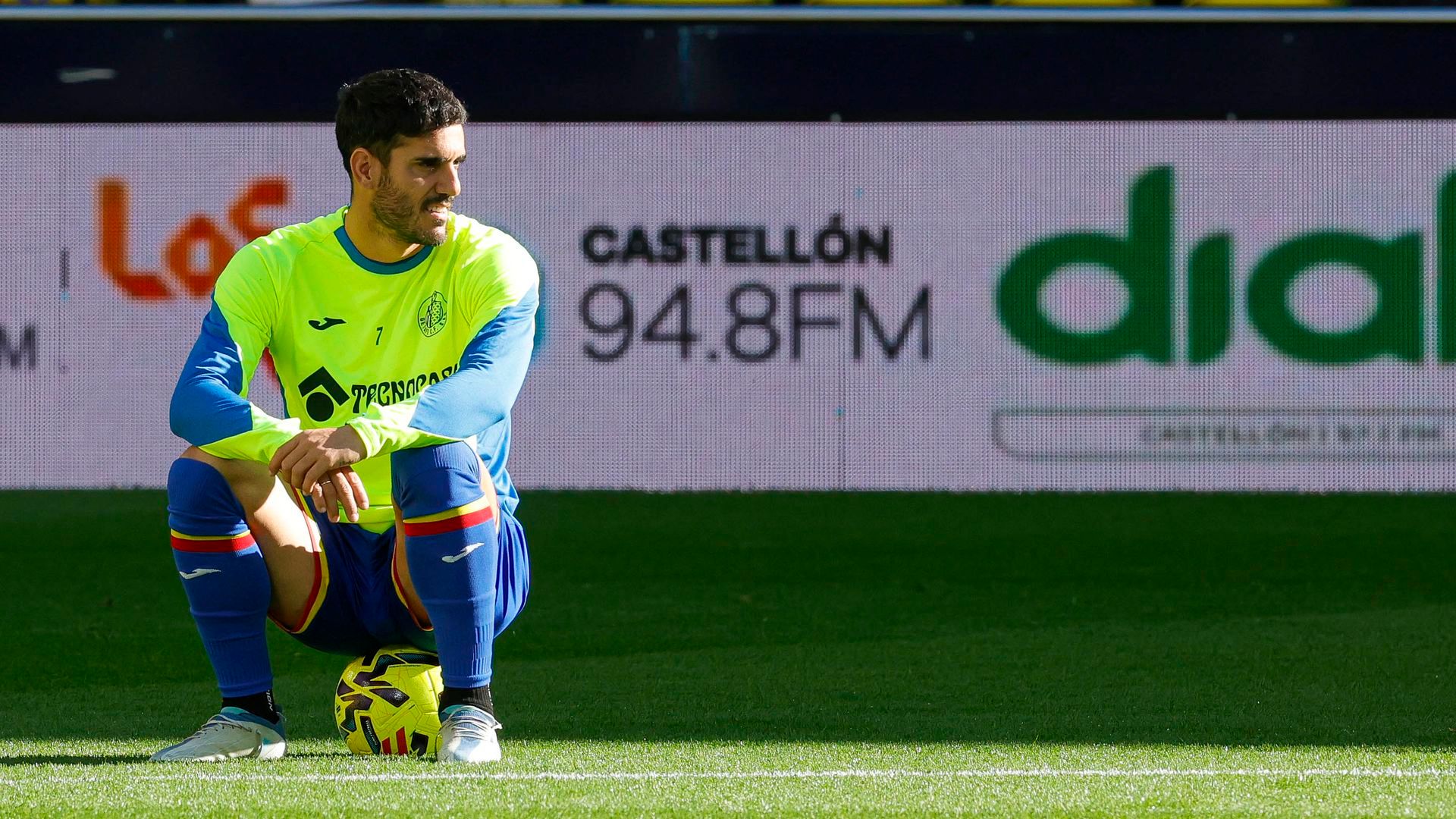Juanmi Jiménez en su etapa como azulón Juanmi Jiménez en su etapa como azulón