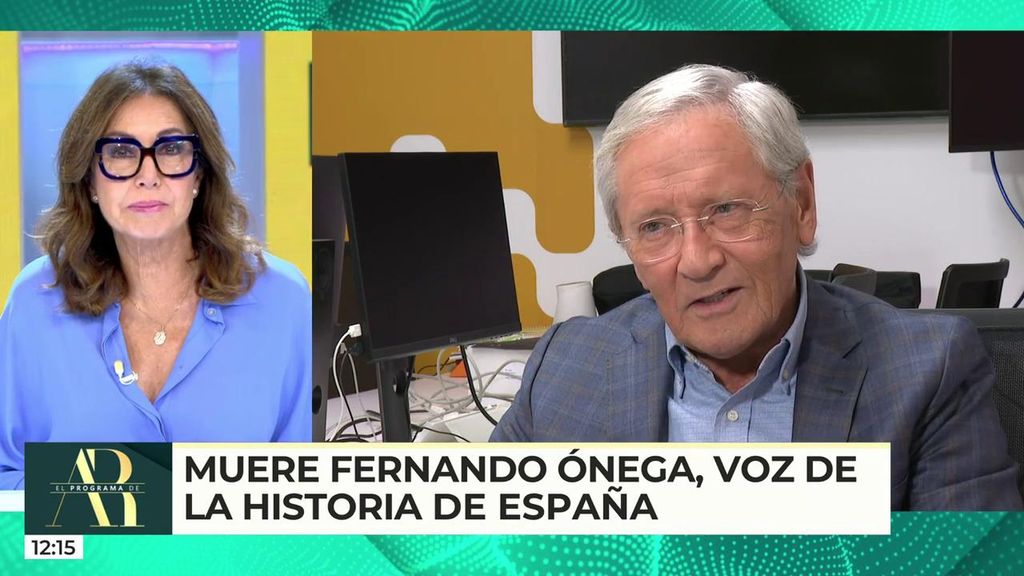 La emotiva despedida de Ana Rosa Quintana a Fernando Ónega: “Se va un profesional irrepetible, pero queda su legado, el rigor, la elegancia…”