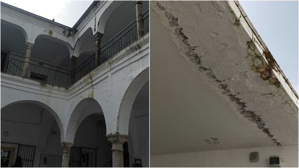 Los padres de alumnos de un instituto de Sevilla denuncian el "peligroso" estado del centro: "Hay goteras masivas y el frío es insoportable"