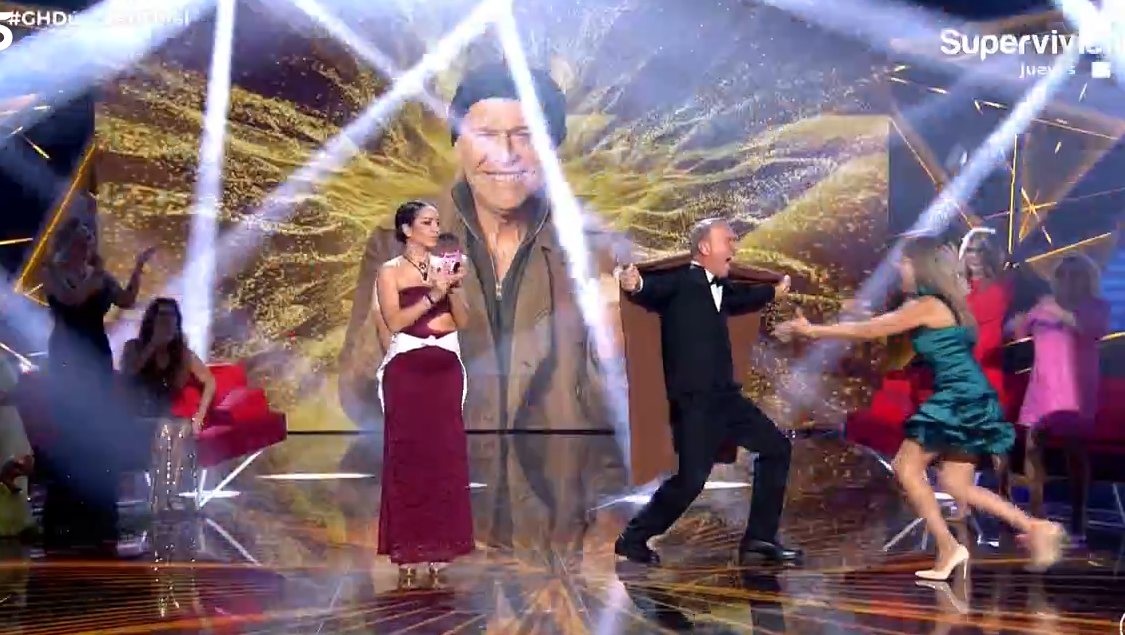 Momento en el que Carlos se proclama ganador