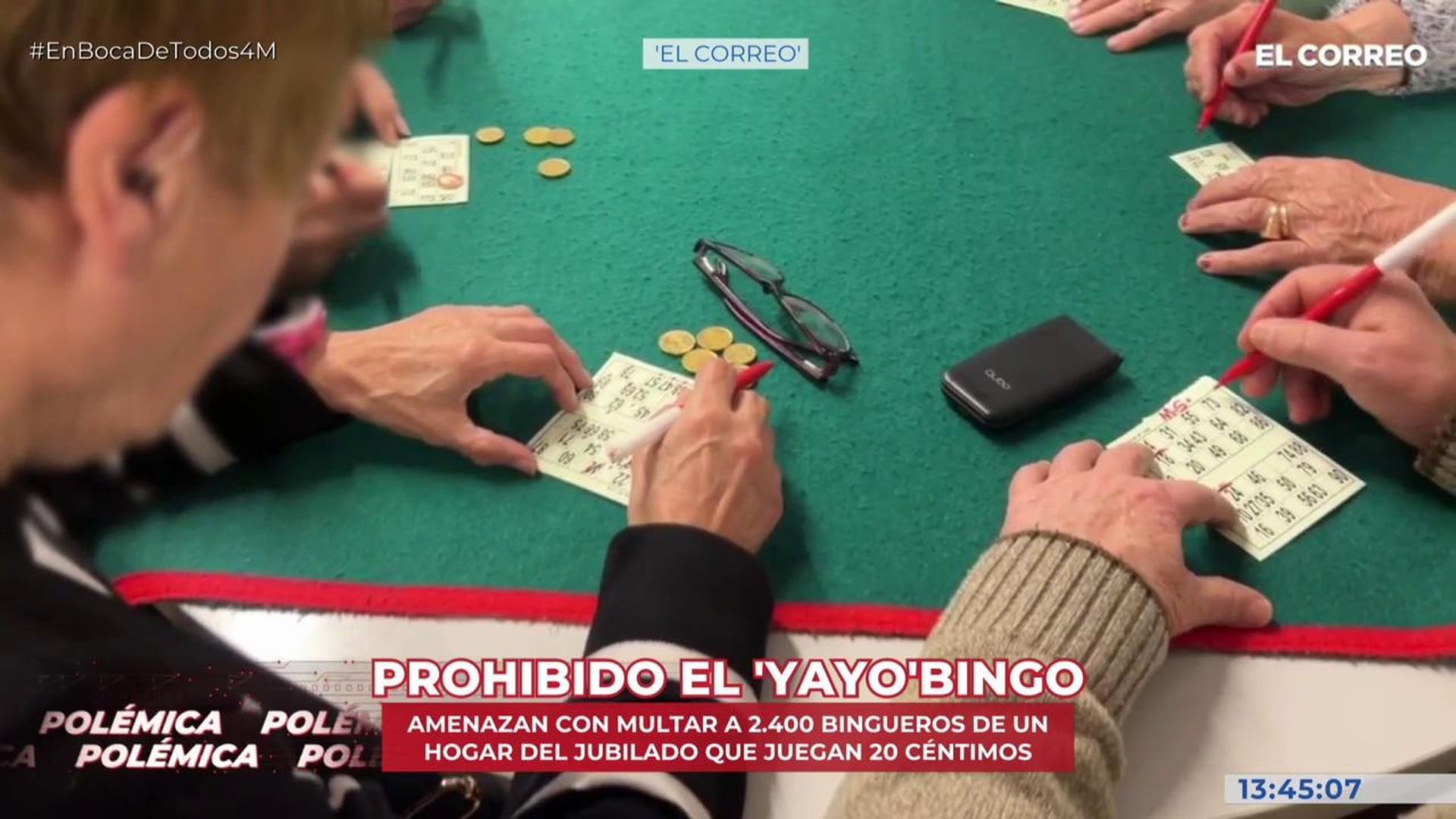 Prohíben jugar al bingo a un grupo de pensionistas en hogar del jubilado