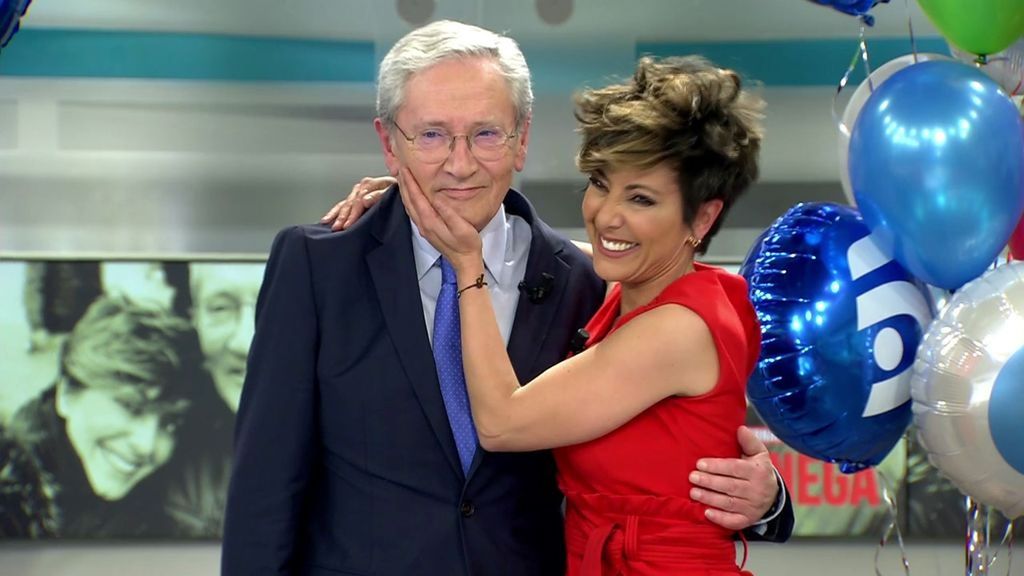 Sonsoles Ónega se emociona al entrevistar a su padre, Fernando Ónega